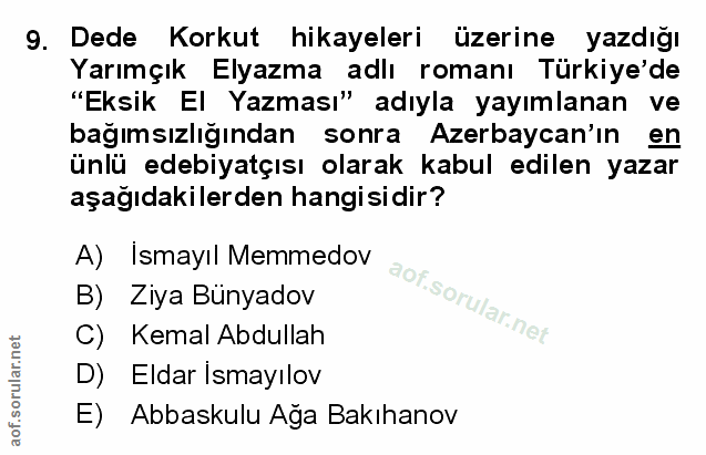 Soru 9