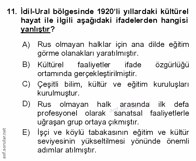Soru 11