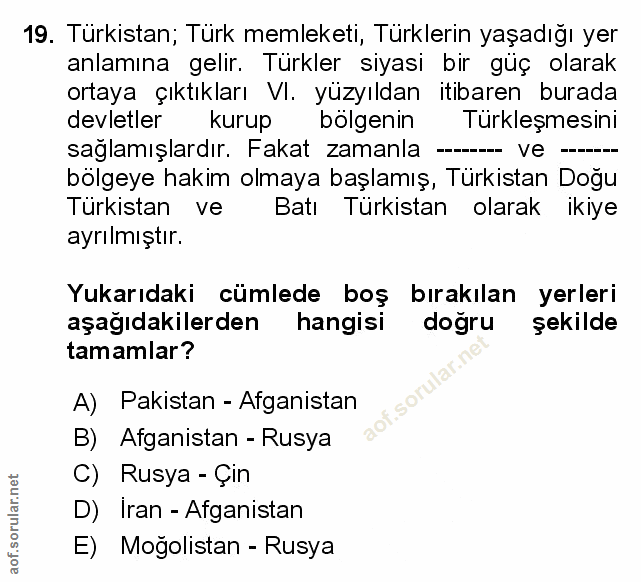 Soru 19