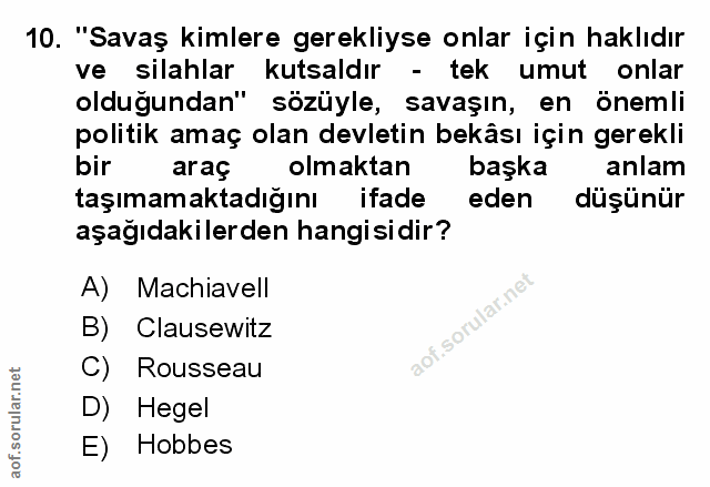 Soru 10