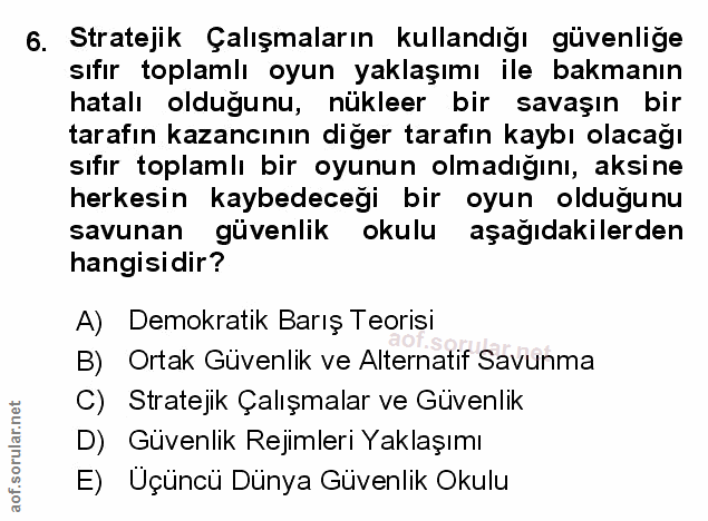 Soru 6