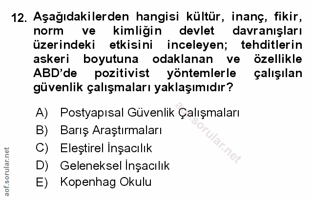 Soru 12
