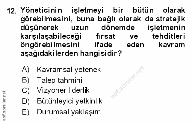 Soru 12