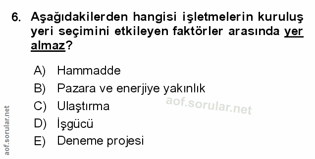 Soru 6