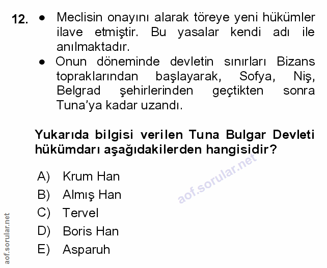 Soru 12