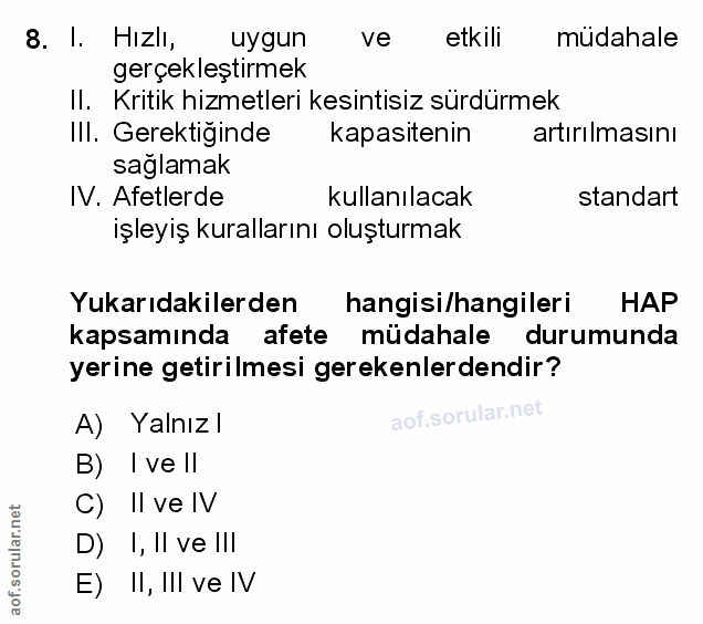Soru 8