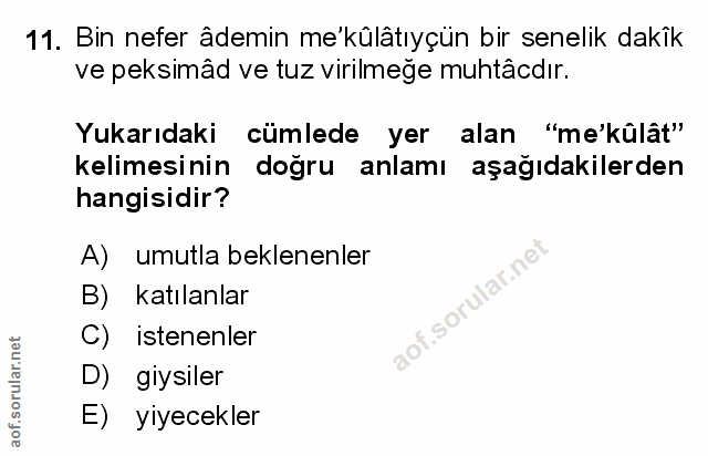 Soru 11