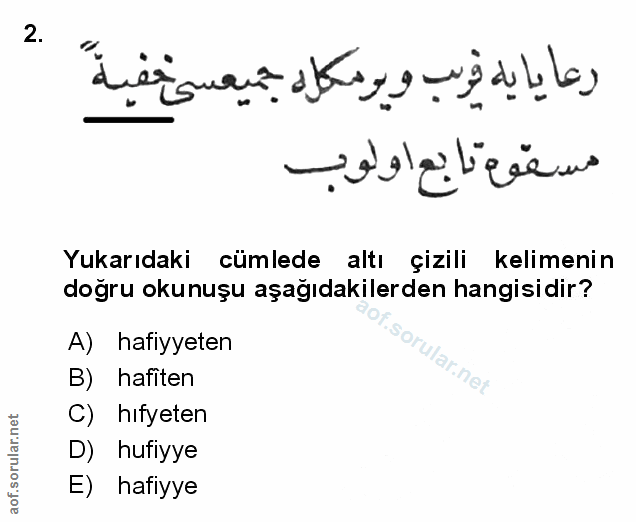Soru 2
