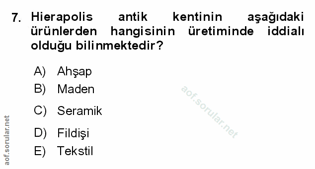 Soru 7