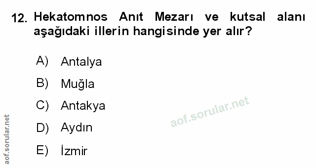 Soru 12