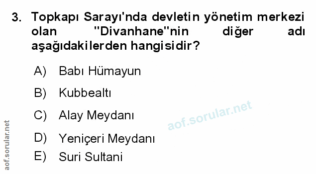 Soru 3