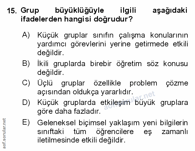 Soru 15