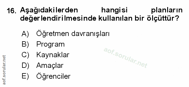 Soru 16