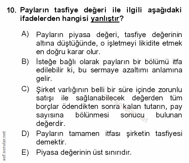 Soru 10