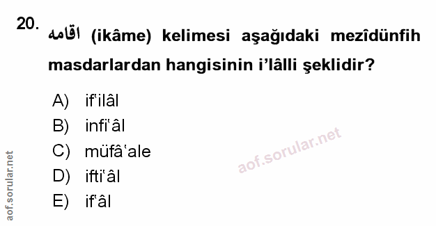Soru 20