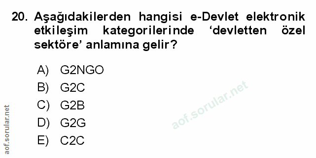Soru 20