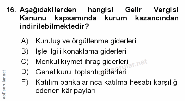 Soru 16