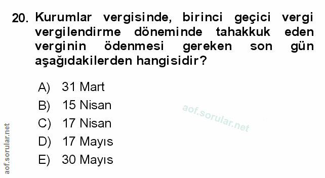 Soru 20