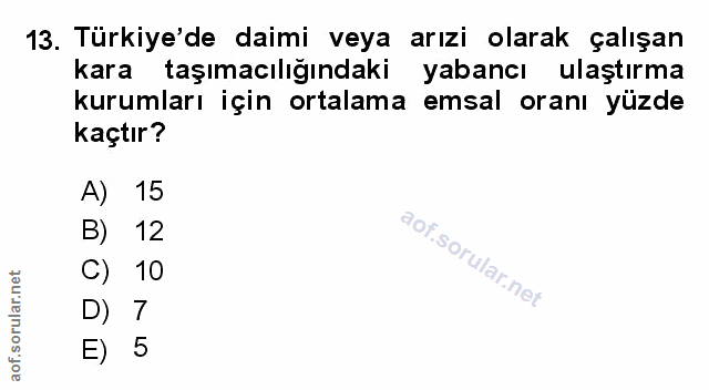 Soru 13