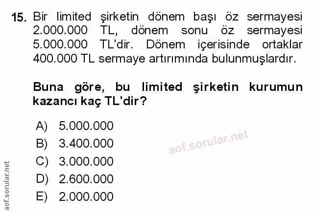Soru 15