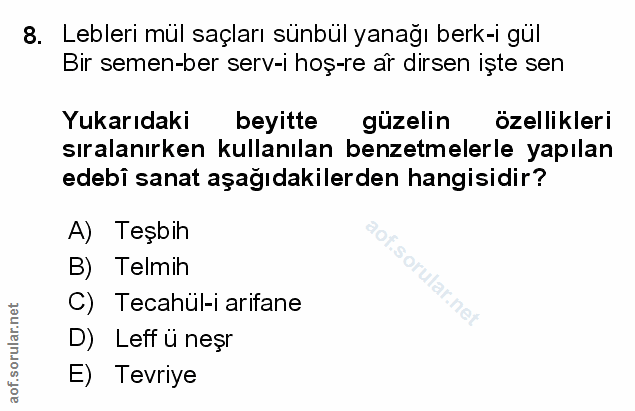 Soru 8