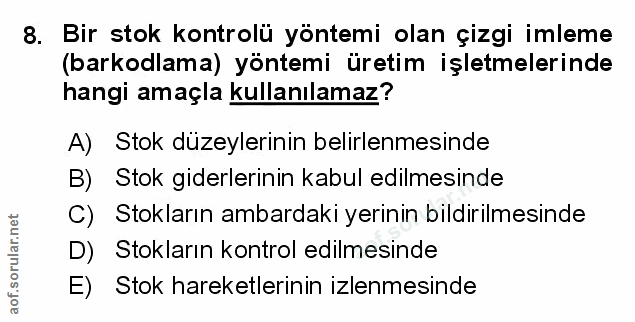 Soru 8