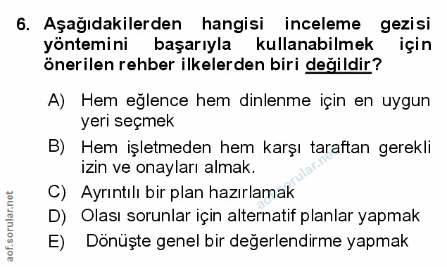 Soru 6