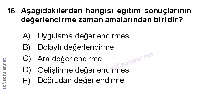 Soru 16