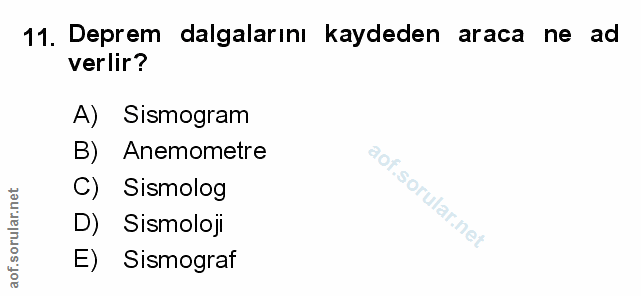 Soru 11