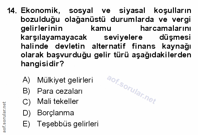 Soru 14