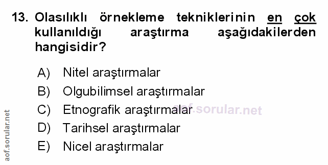 Soru 13