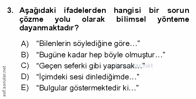 Soru 3