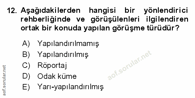 Soru 12