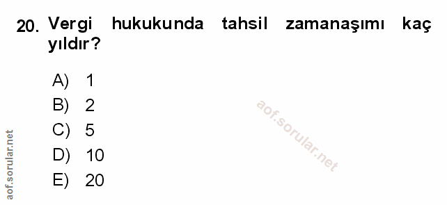 Soru 20