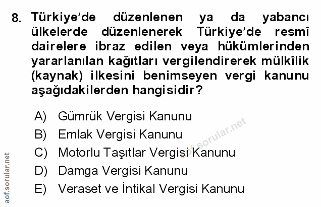 Soru 8