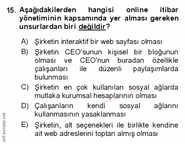 Soru 15
