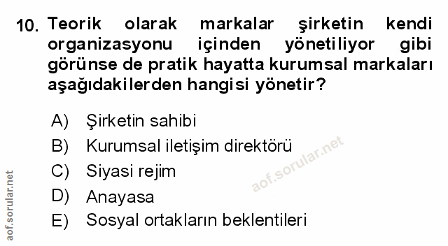 Soru 10