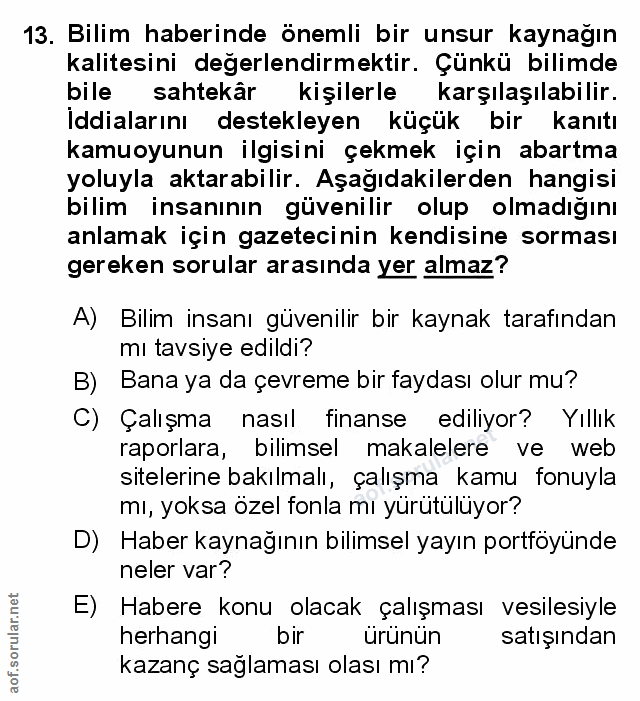 Soru 13