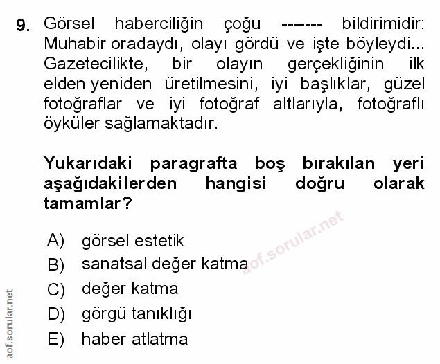 Soru 9