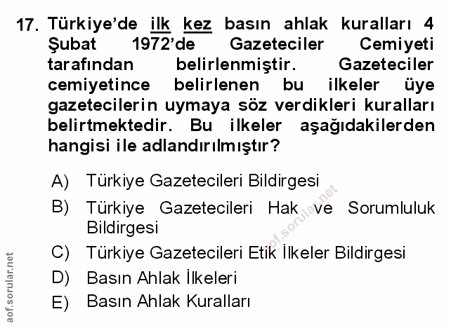 Soru 17