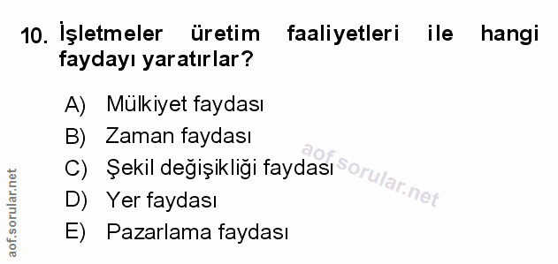 Soru 10