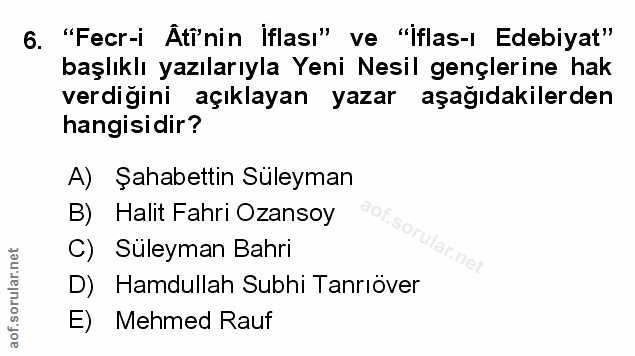Soru 6