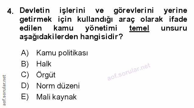 Soru 4