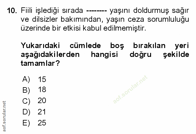 Soru 10