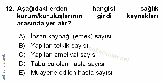 Soru 12