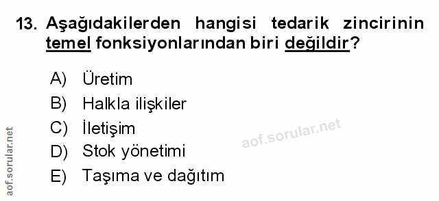 Soru 13