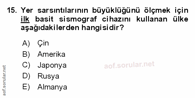 Soru 15