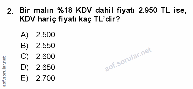 Soru 2