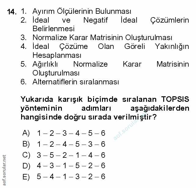 Soru 14