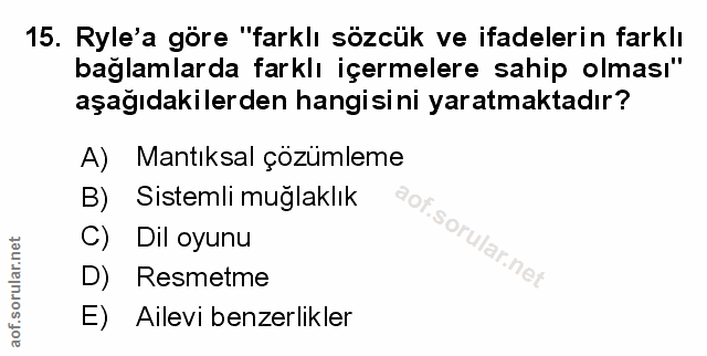 Soru 15